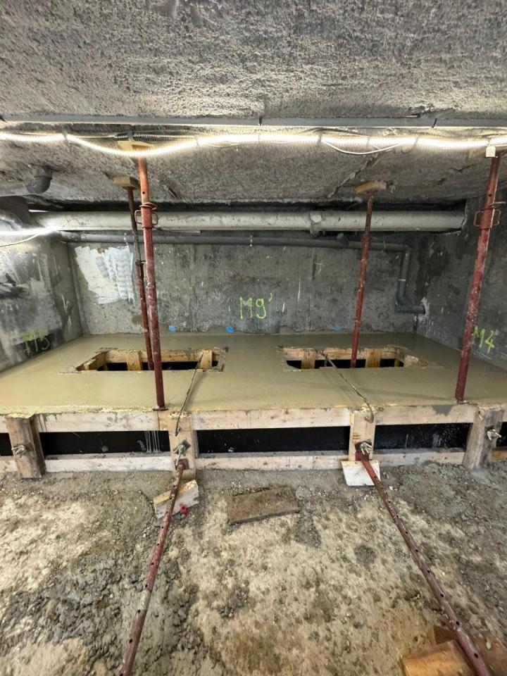 Reprise en sous-œuvre Louvres