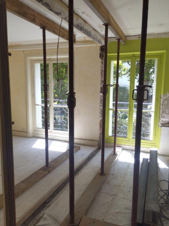 Ouverture de mur porteur Louvres