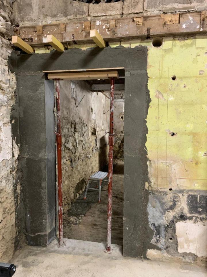 Création d’ouverture de mur porteur Louvres