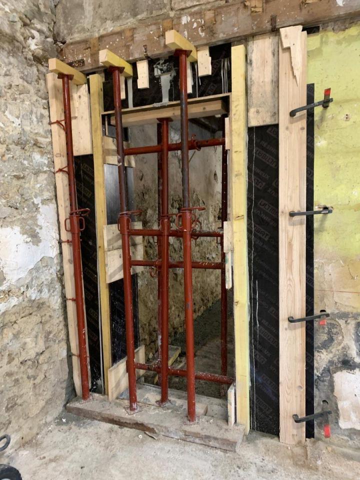 Création d’ouverture de mur porteur Louvres